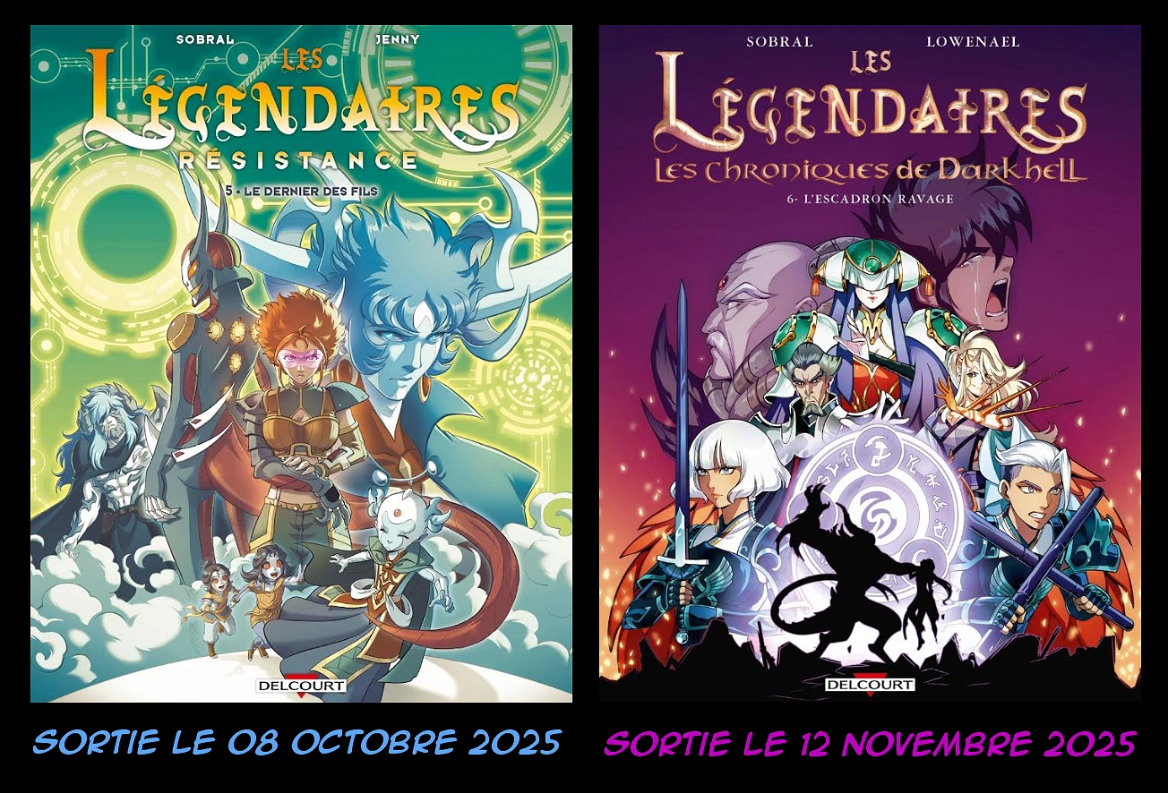 Les Légendaires Résistance Scan Vf couvertures CDD6 et Résistance 5 + tombola Légendaires + Les